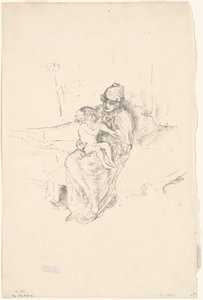 Mutter und Kind, Nr. 1, 1891-1895, gedruckt 1904 von James Abbott McNeill Whistler