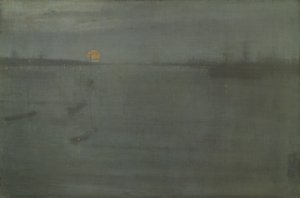 Nocturne: Blau und Gold - Southampton Water von James Abbott McNeill Whistler