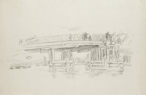 Alte Battersea-Brücke von James Abbott McNeill Whistler