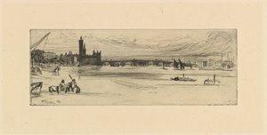 Alte Westminster-Brücke, 1859