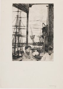 Rotherhithe, 1860 von James Abbott McNeill Whistler