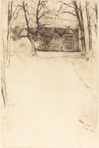 Speke Hall, Nr.1, 1870 von James Abbott McNeill Whistler