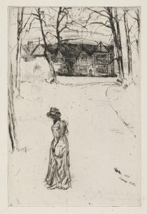 Speke Hall, Nr. 1, 1870 von James Abbott McNeill Whistler