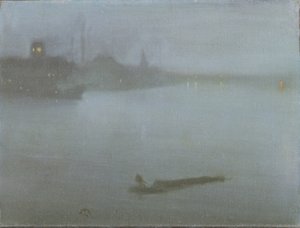Thames - Nocturne in Blau und Silber, ca. 1872/8