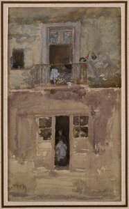 Der Balkon, ca. 1888 von James Abbott McNeill Whistler