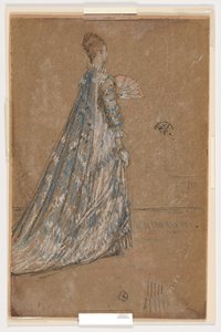 Das blaue Kleid von James Abbott McNeill Whistler