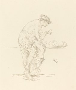 Das Horoskop, ca. 1889 von James Abbott McNeill Whistler
