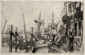 Das Limehouse, 1871 von James Abbott McNeill Whistler