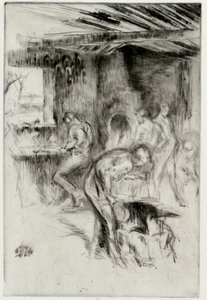 Die kleine Schmiede von James Abbott McNeill Whistler