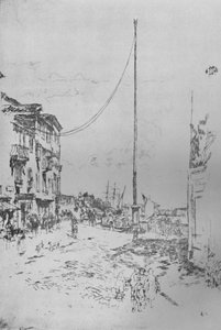 Der kleine Mast, um 1880