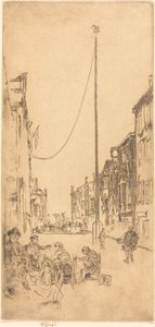 Der Mast, 1879-1880 von James Abbott McNeill Whistler