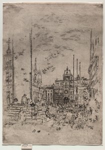 Die Piazzetta, 1880