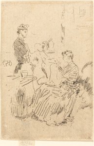 Die Näherin, ca. 1884-1886