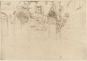 Die zwei Türöffnungen, 1879-1880 von James Abbott McNeill Whistler