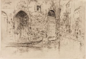 Die zwei Türöffnungen, 1879-1880 von James Abbott McNeill Whistler
