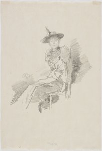 Der geflügelte Hut, 1890 von James Abbott McNeill Whistler