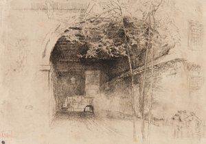 Traghetto, 1879-1880 von James Abbott McNeill Whistler