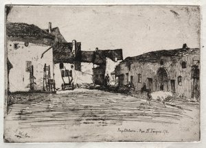 Zwölf Radierungen aus der Natur: Liverdun, 1858