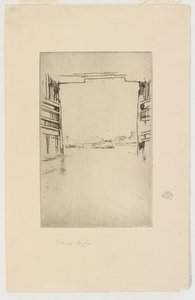 Unter der alten Battersea-Brücke, 1879