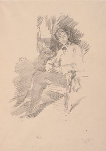 Walter Sickert, 1895 von James Abbott McNeill Whistler