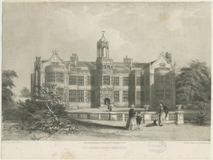 Ingestre Hall von James Astbury Hammersley