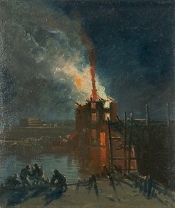 Bristol-Unruhen: Lagerhaus von Wapping, ca. 1832