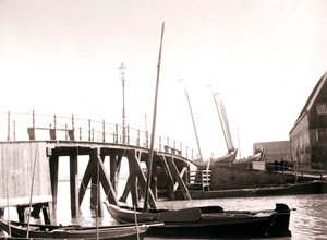 Kanalboote, Markeninsel, Niederlande, 1898