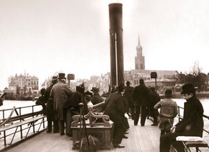 Fährpassagiere, Laandam, 1898