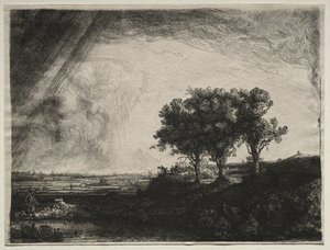 Die drei Bäume, ca. 1770-1844