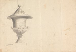 Eine Vase