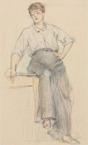 Der Arbeiter von James Carroll Beckwith