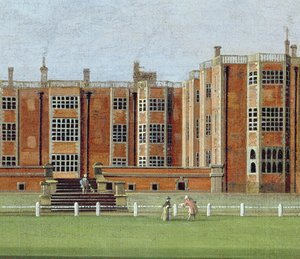 Ansicht von Temple Newsam House (Detail) von James Chapman