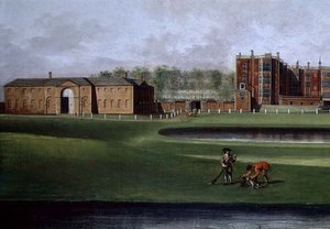 Ansicht von Temple Newsam House, (Detail)
