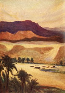 Ein Palästina-Lager in Elim - Heb. xiii. 11, um 1924. Schöpfer: James Clark, Henry A Harper