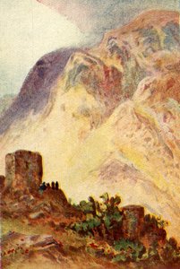 Berg Ebal und Berg Garizim - Johannes iv. 20, um 1924 von James Clark and Henry A Harper