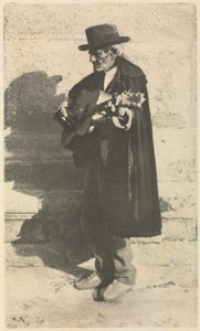 Camera Work: Ein blinder Musiker - Granada, 1914