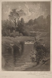 Ein alter Damm in der Nähe von Montrose von James David Smillie