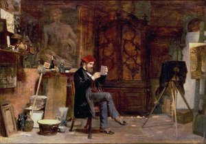 Das Fotostudio, ca. 1850
