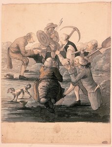 Die Schaufelgräber, ca. 1787