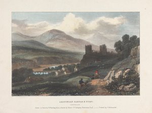 Ardfinian Castle & Fort Tipperary von James Duffield Harding