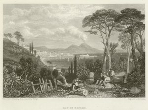 Bucht von Neapel von James Duffield Harding