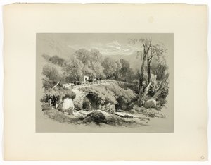 South Brent, Devon, aus Malerische Auswahlen von James Duffield Harding