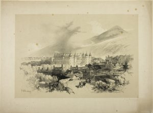 Der Palast von Holyrood von James Duffield Harding