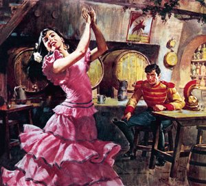 Carmen und Don Jose von James Edwin McConnell