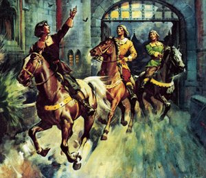 Wie sie die gute Nachricht von Gent nach Aachen brachten