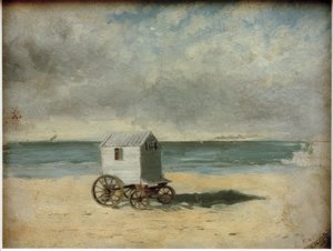 Badewagen von James Sidney Ensor