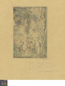 Der Liebesgarten von James Ensor