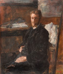Porträt von Willy Finch von James Ensor