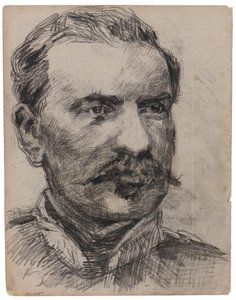 Porträt eines Mannes von James Ensor