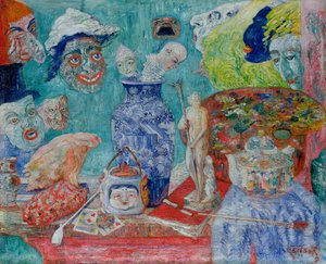 Stillleben mit Masken (Bric-a-Brac) 1896